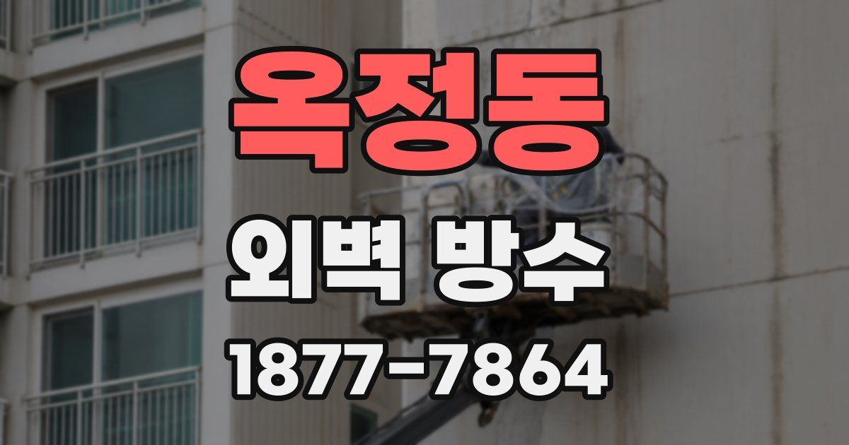 옥정동 외벽 방수