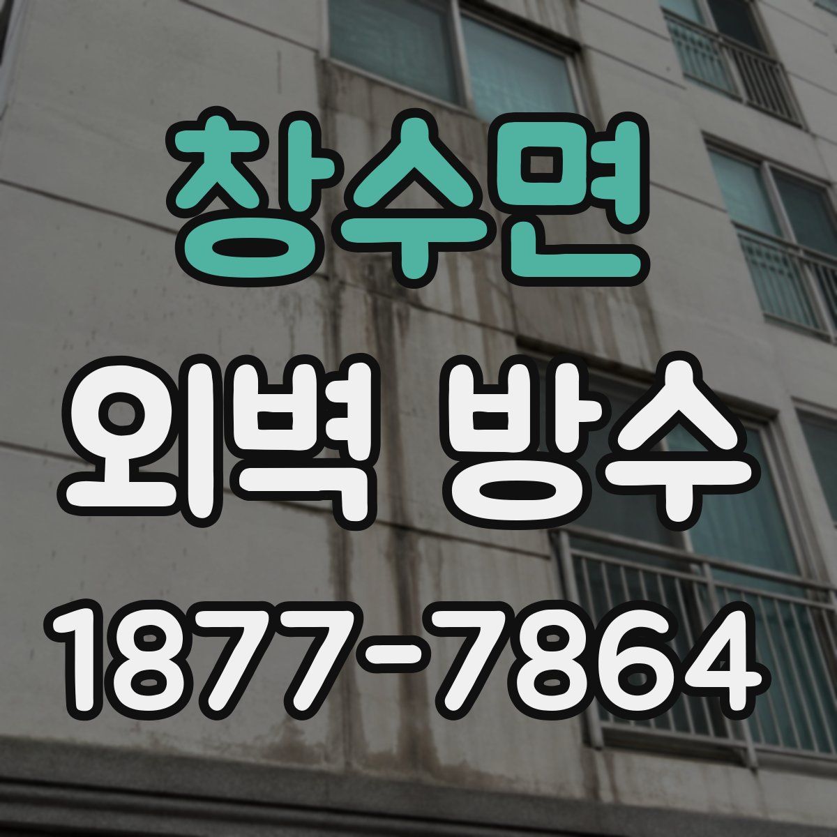 창수면 외벽 방수