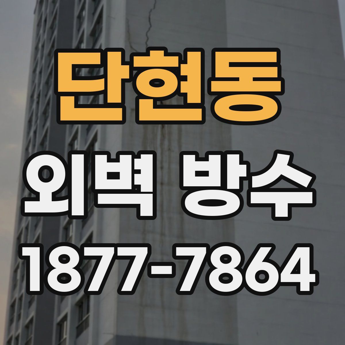 단현동 외벽 방수