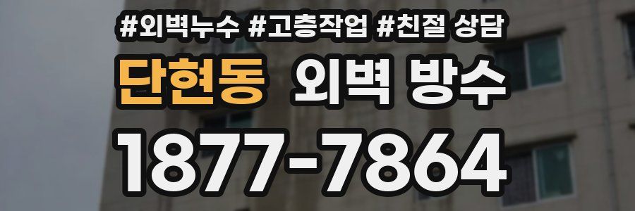 단현동 외벽 방수