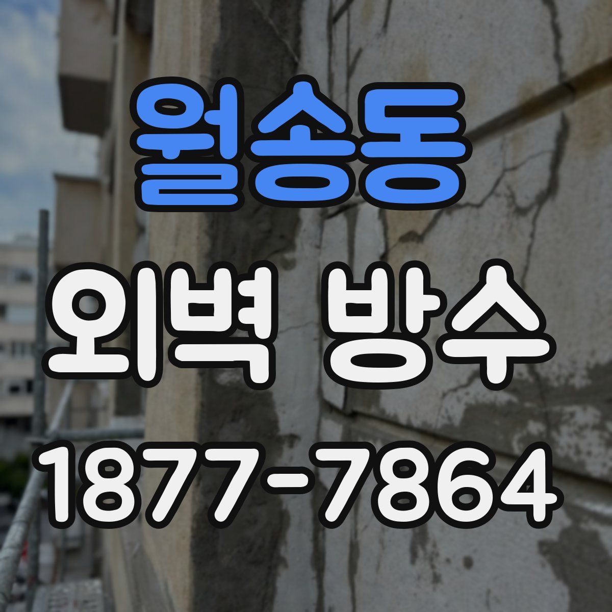 월송동 외벽 방수