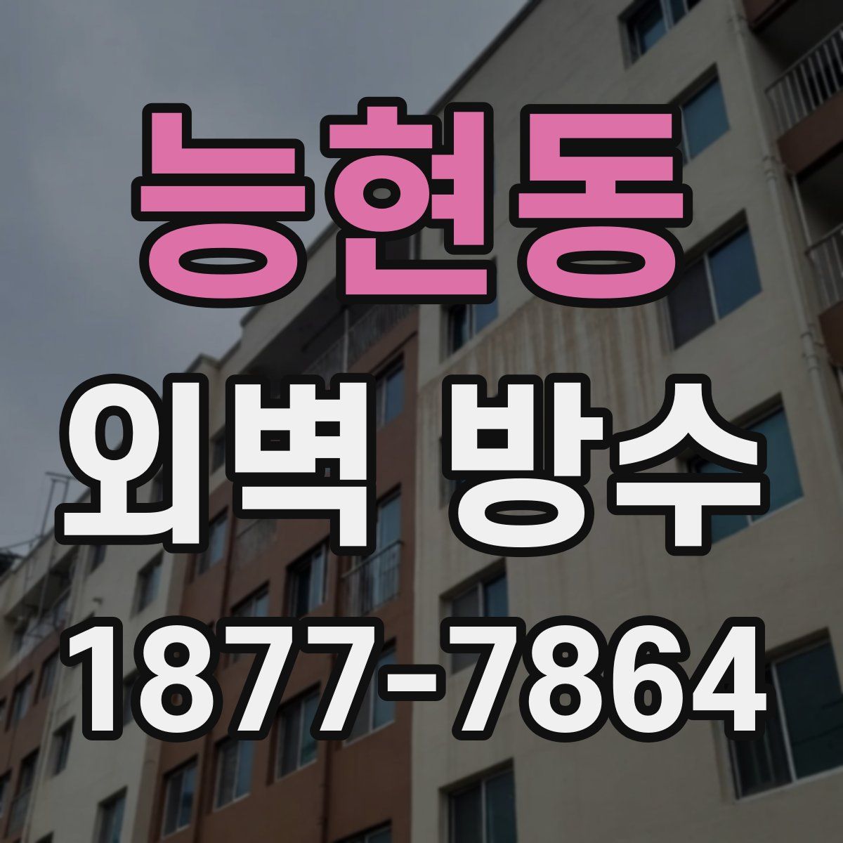능현동 외벽 방수