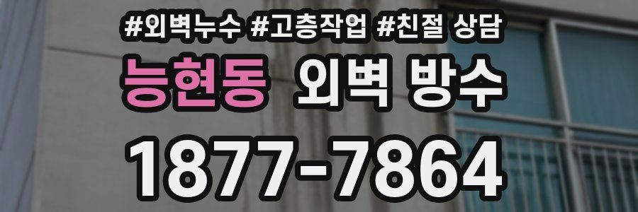 능현동 외벽 방수