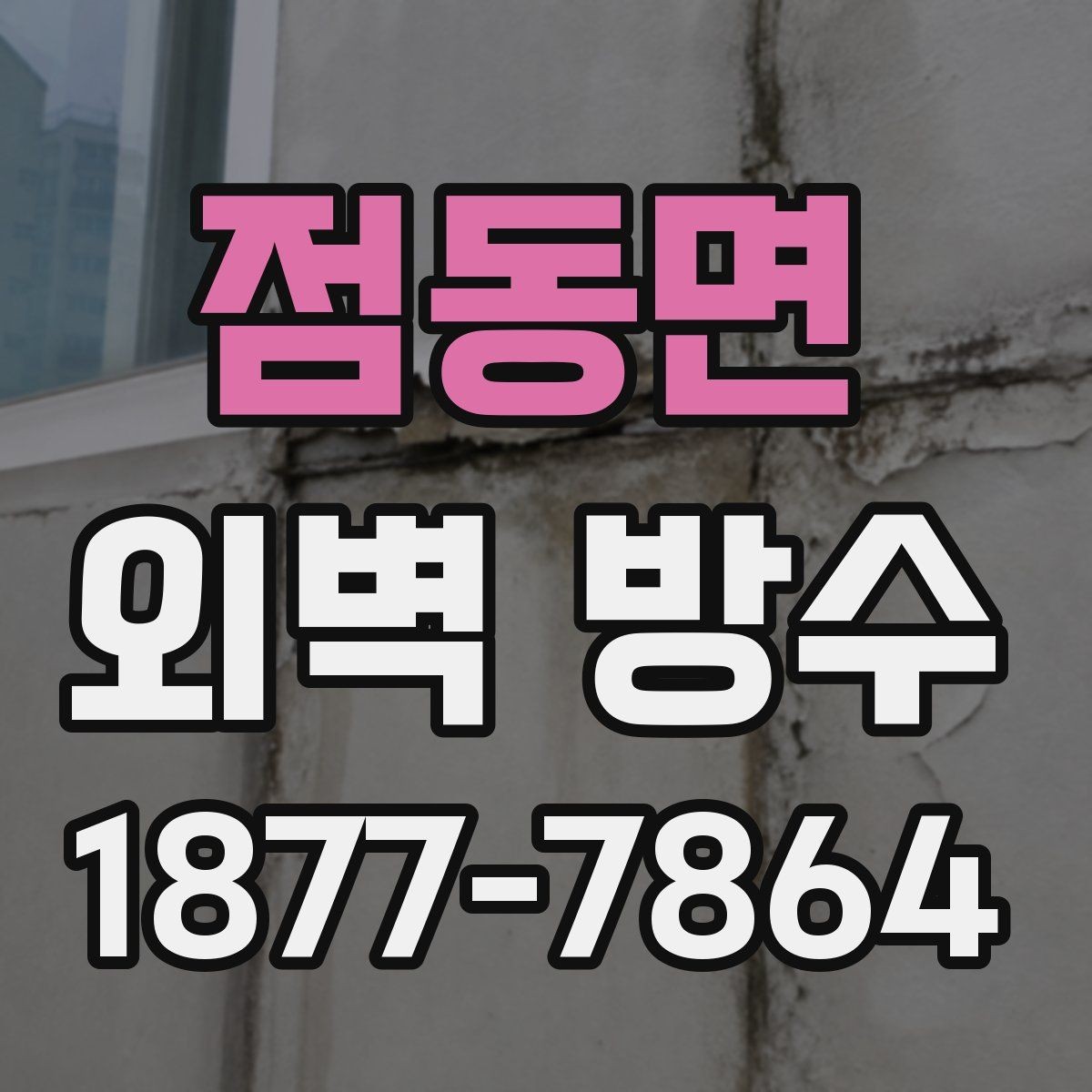 점동면 외벽 방수 비용을 좌우하는 조건들