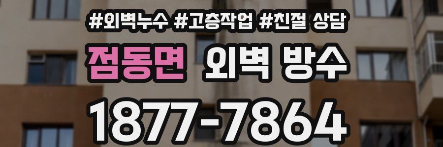 점동면 외벽 방수