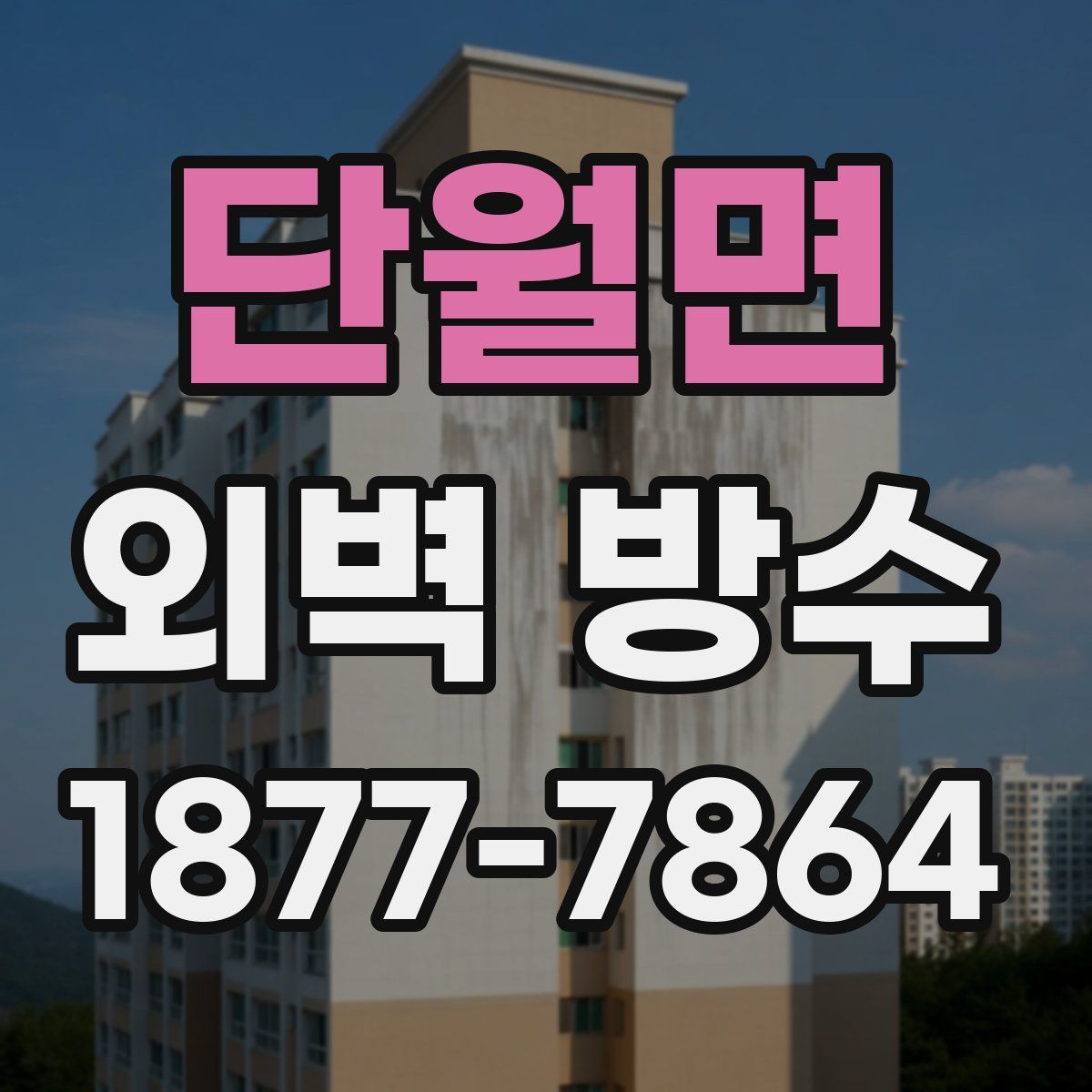 단월면 외벽 방수