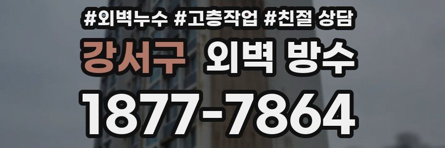 강서구 외벽 방수