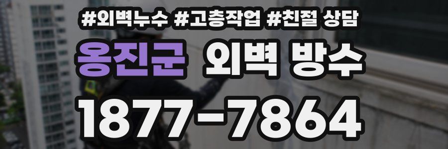 옹진군 외벽 방수