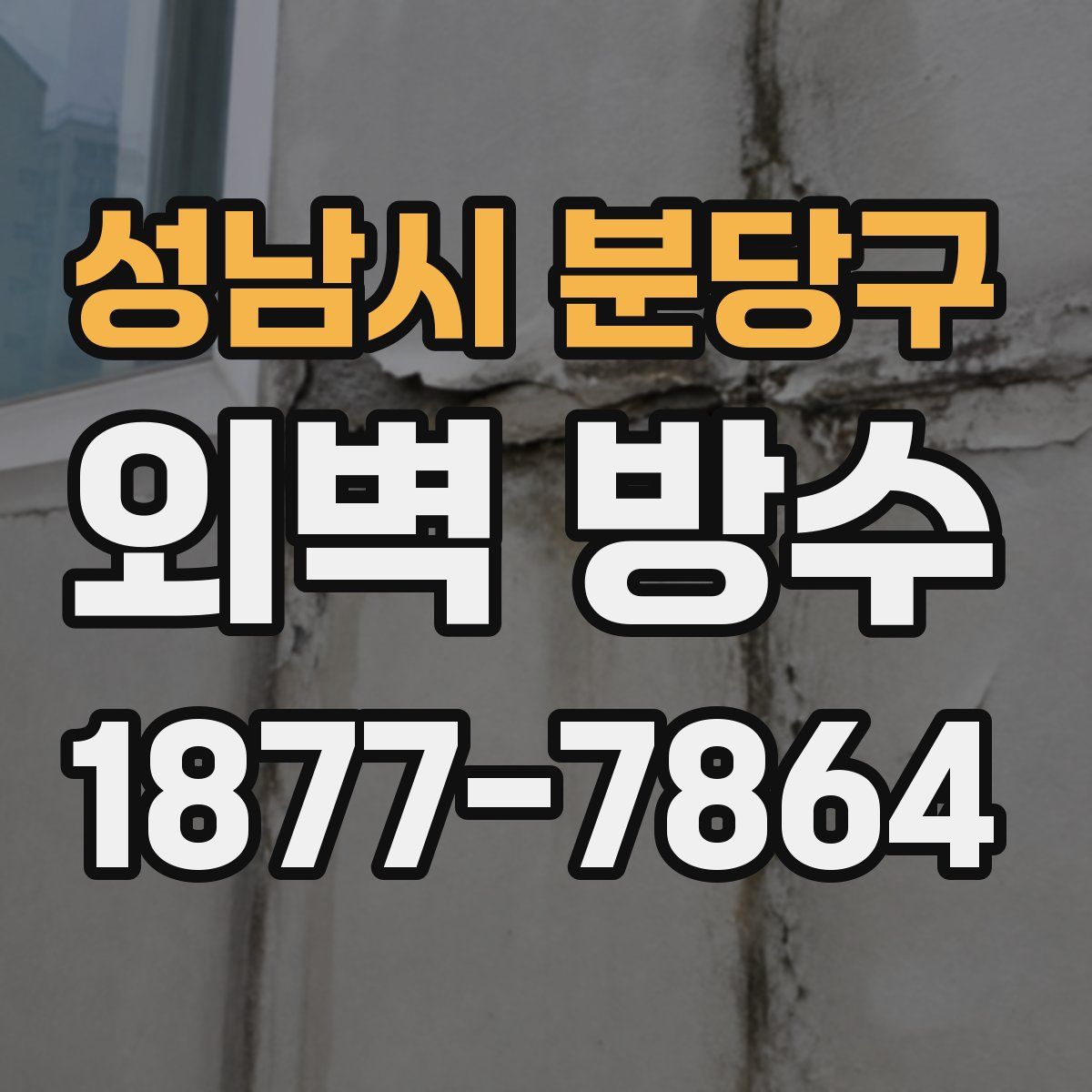 성남시 분당구 외벽 방수
