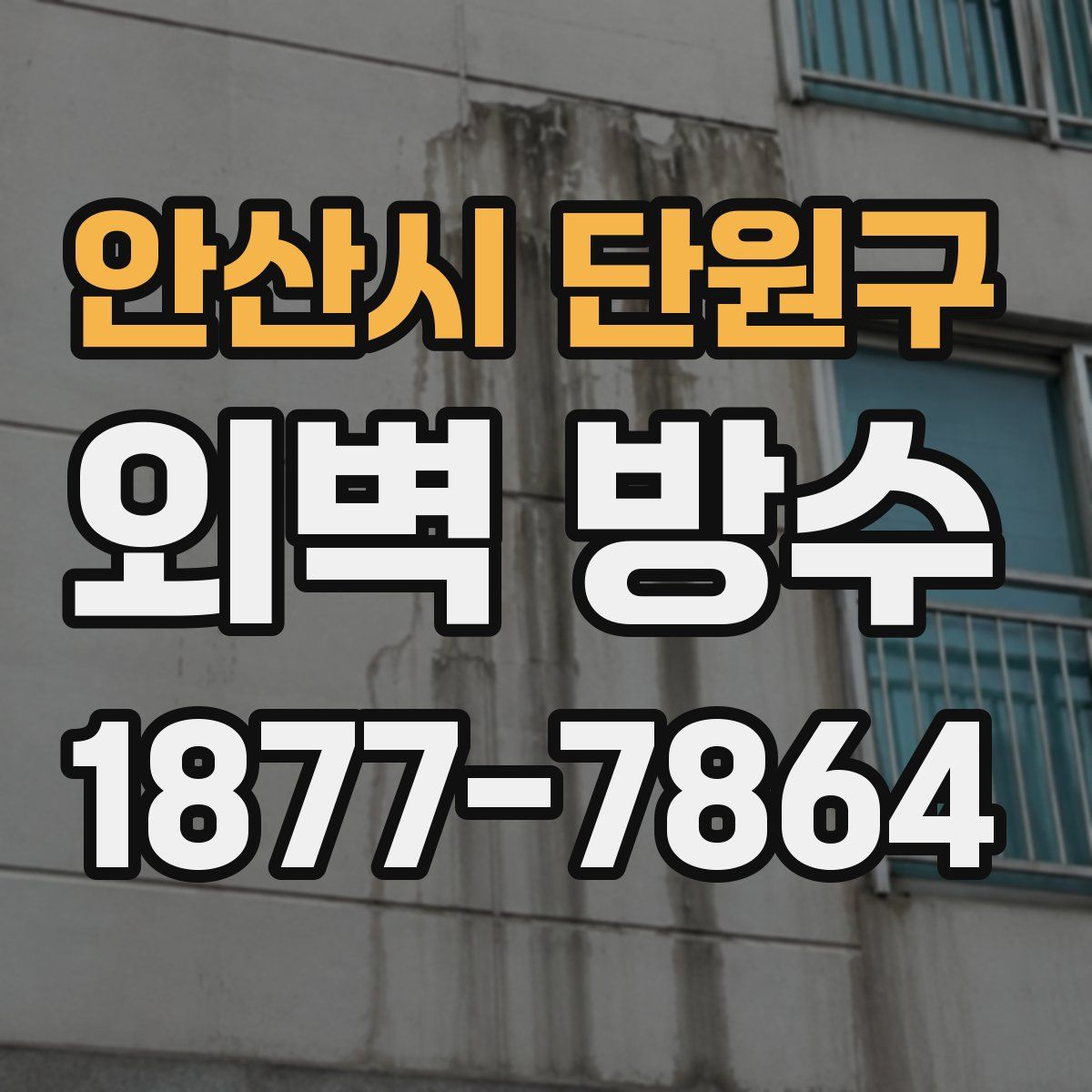 안산시 단원구 외벽 방수