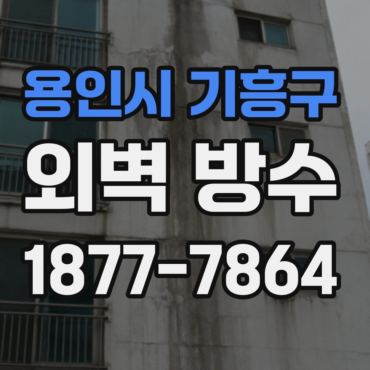 용인시 기흥구 외벽 방수