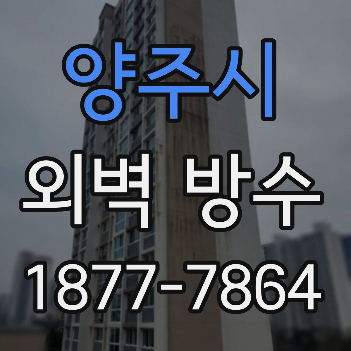 양주시 외벽 방수
