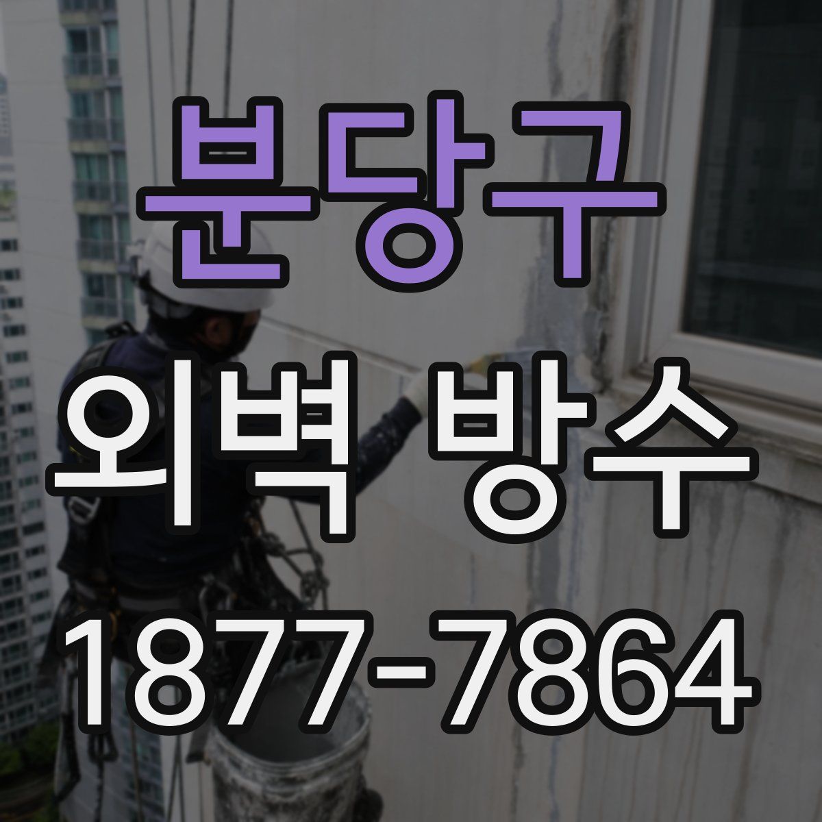 분당구 외벽 방수
