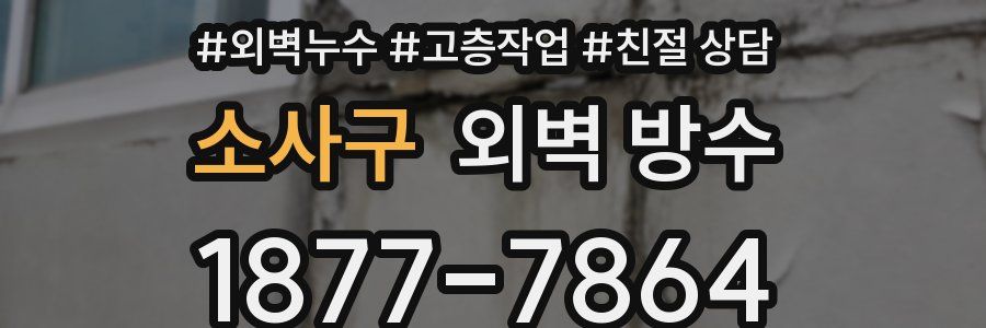 소사구 외벽 방수