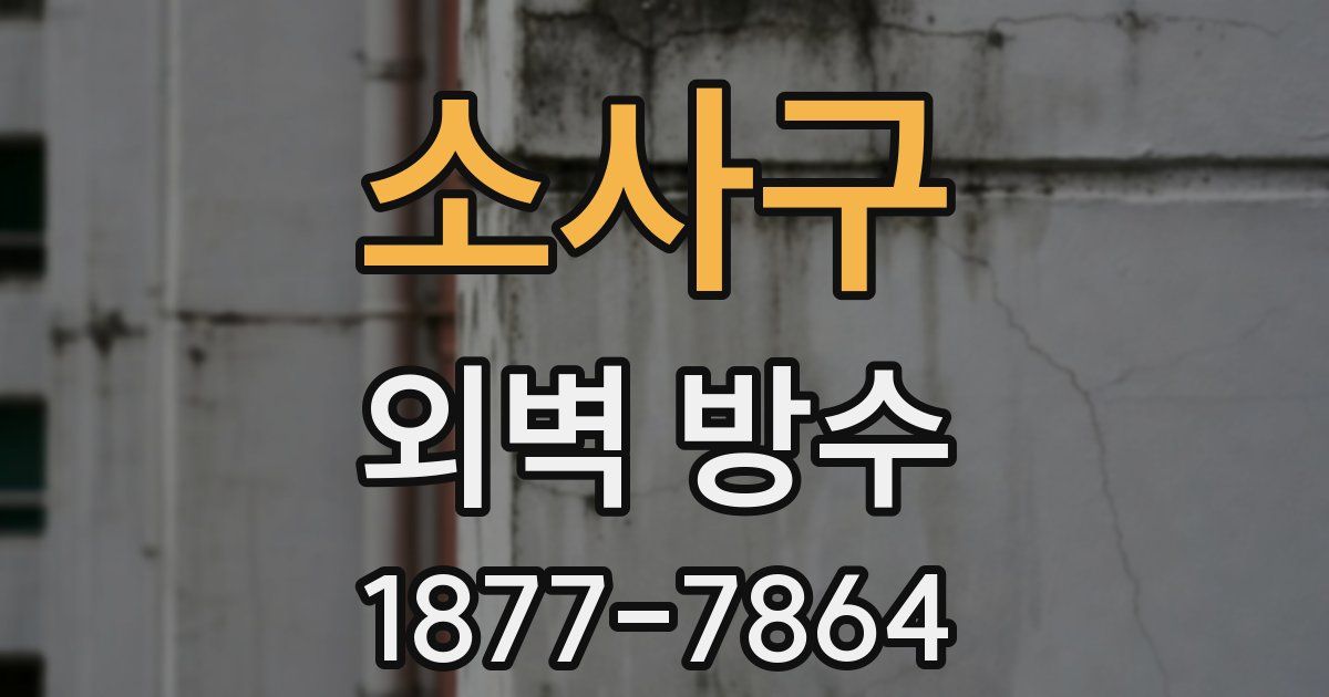 소사구 외벽 방수
