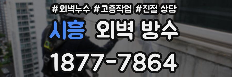 시흥 외벽 방수