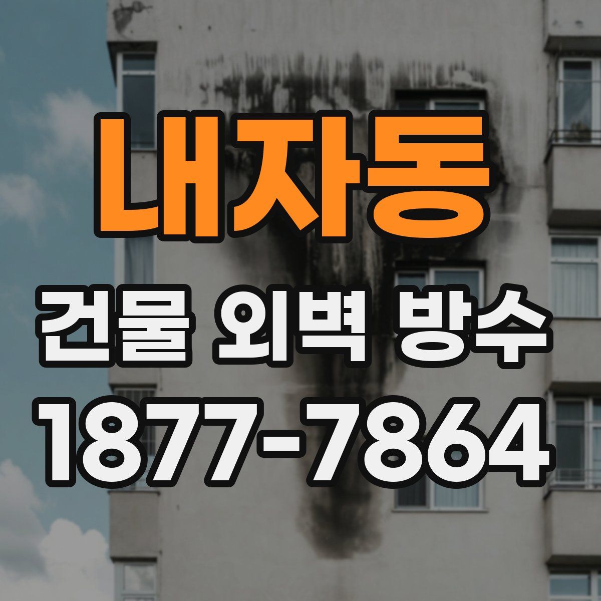 내자동 건물 외벽 방수