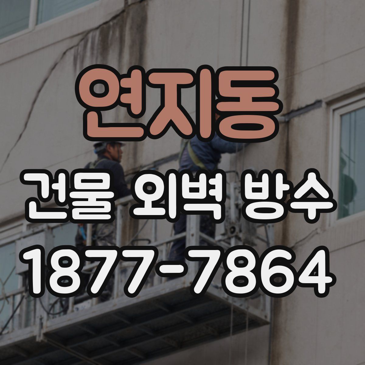 연지동 건물 외벽 방수