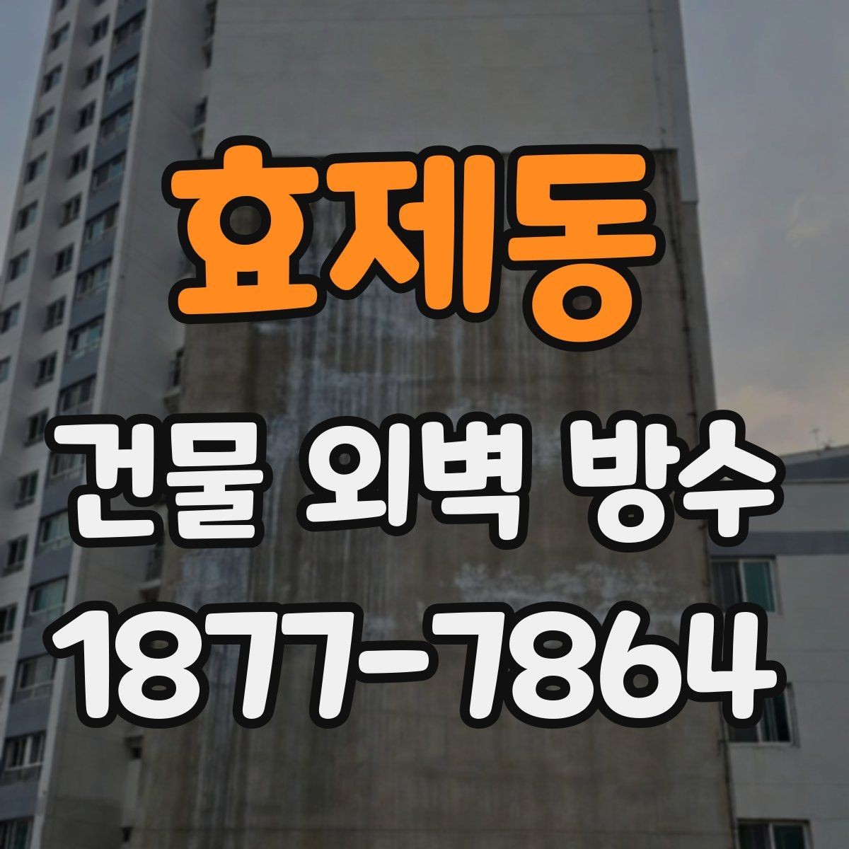 효제동 건물 외벽 방수 보수 비용을 줄이는 현실적인 방법