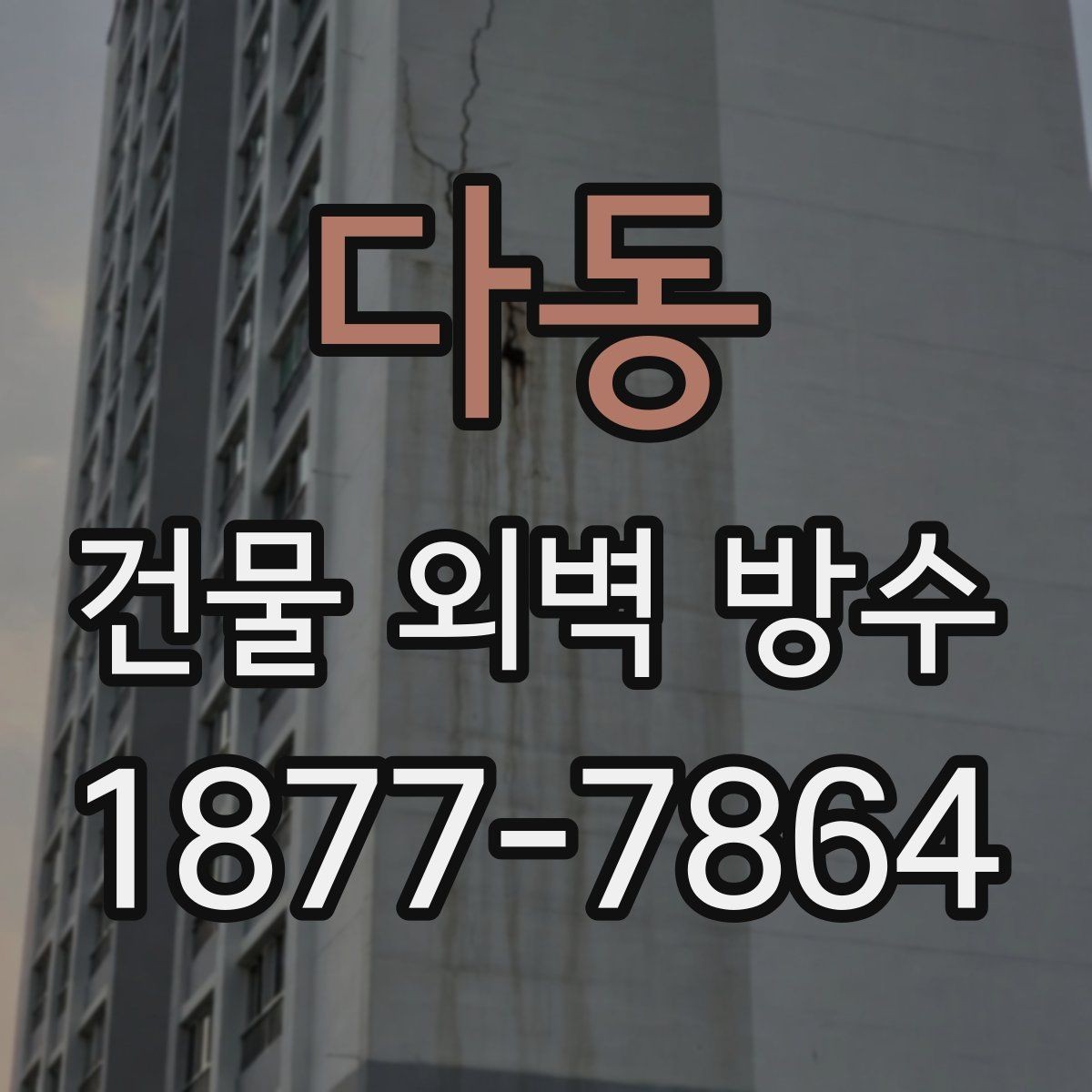 다동 건물 외벽 방수 상담할 때 자주 묻는 질문