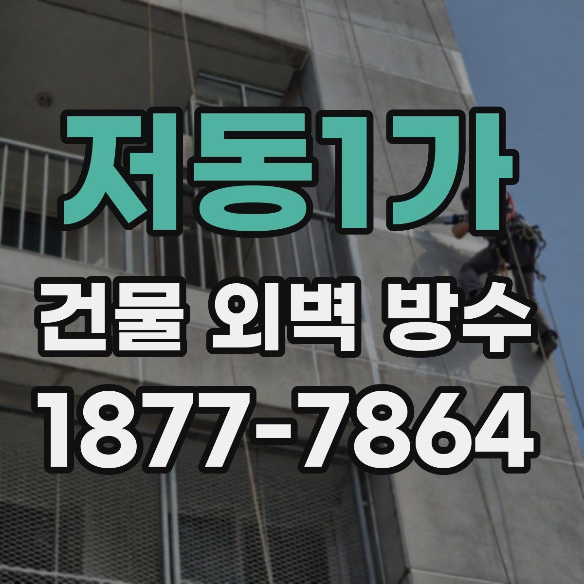 저동1가 건물 외벽 방수
