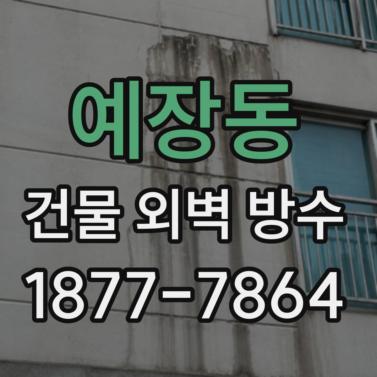 예장동 건물 외벽 방수