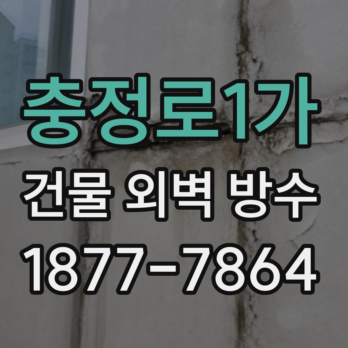 충정로1가 건물 외벽 방수