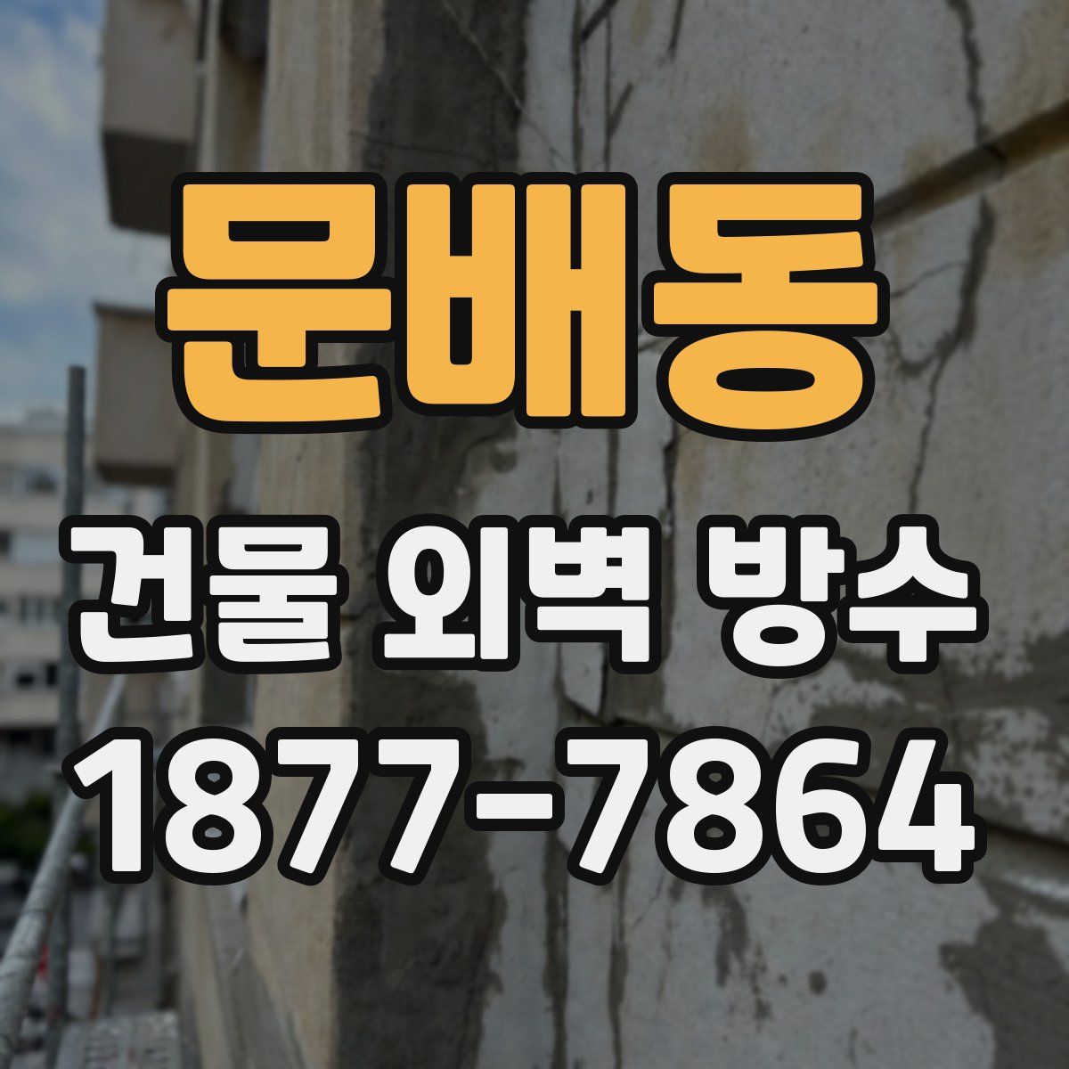 문배동 건물 외벽 방수
