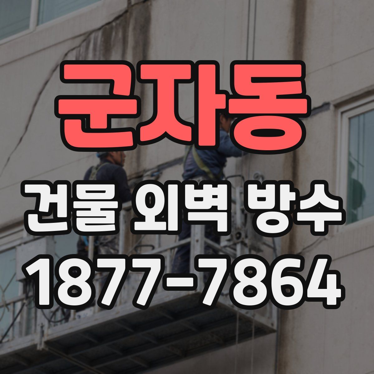 군자동 건물 외벽 방수