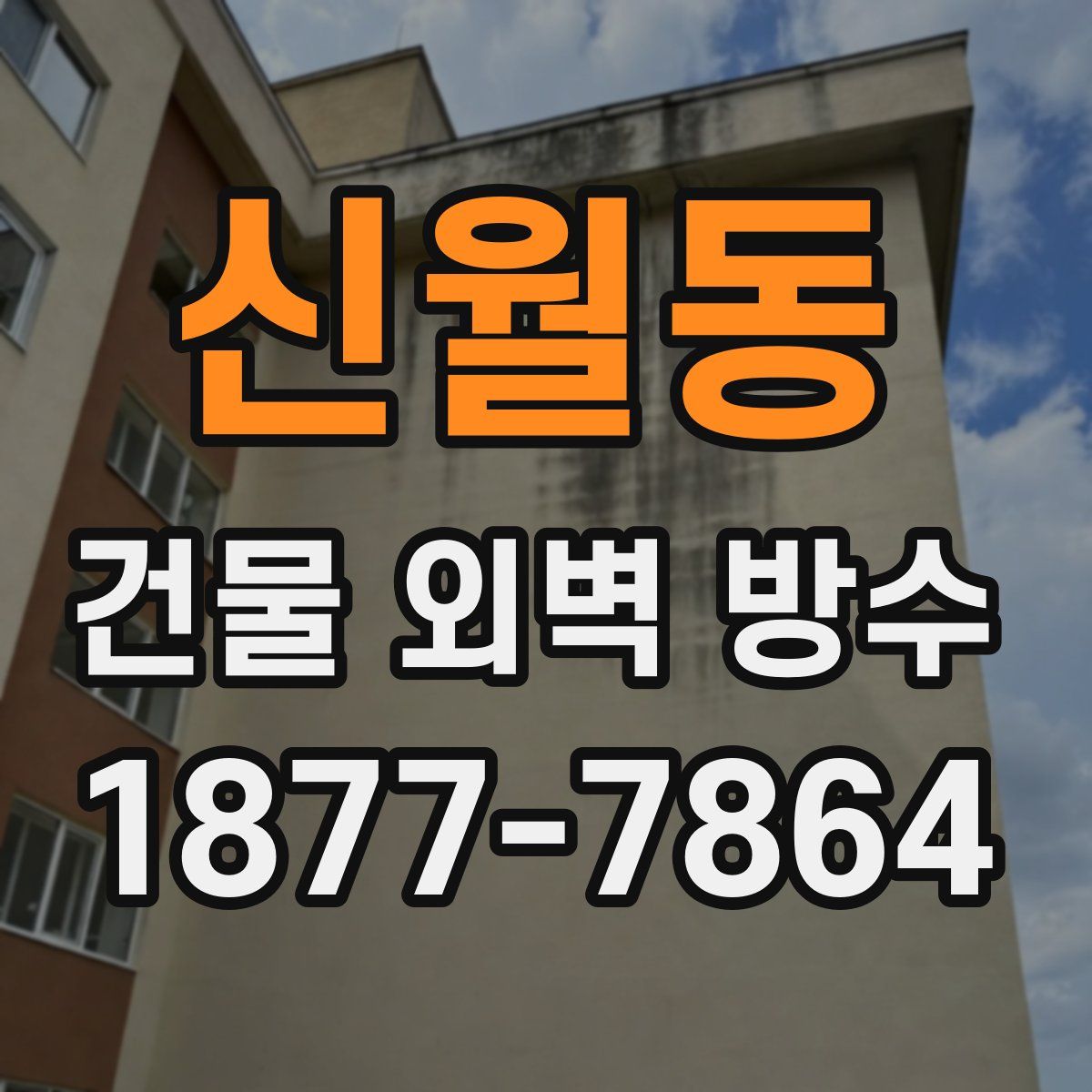 신월동 건물 외벽 방수