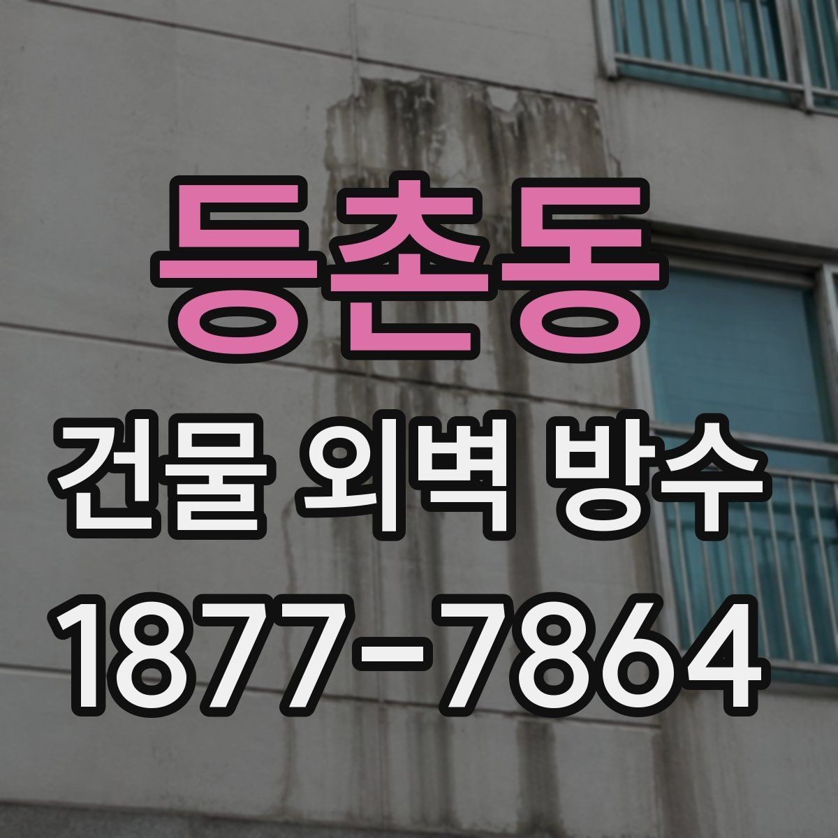 등촌동 건물 외벽 방수 자주 묻는 질문과 기본 답변