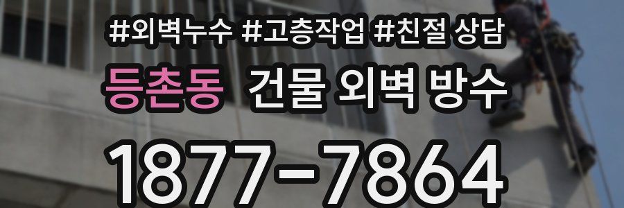 등촌동 건물 외벽 방수