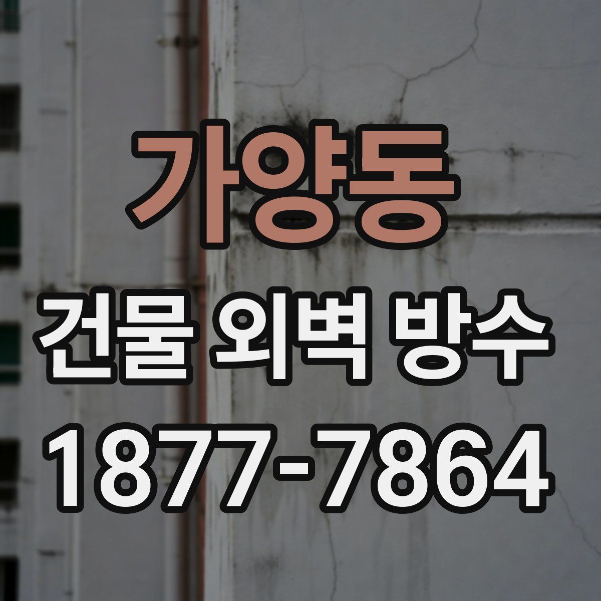 가양동 건물 외벽 방수