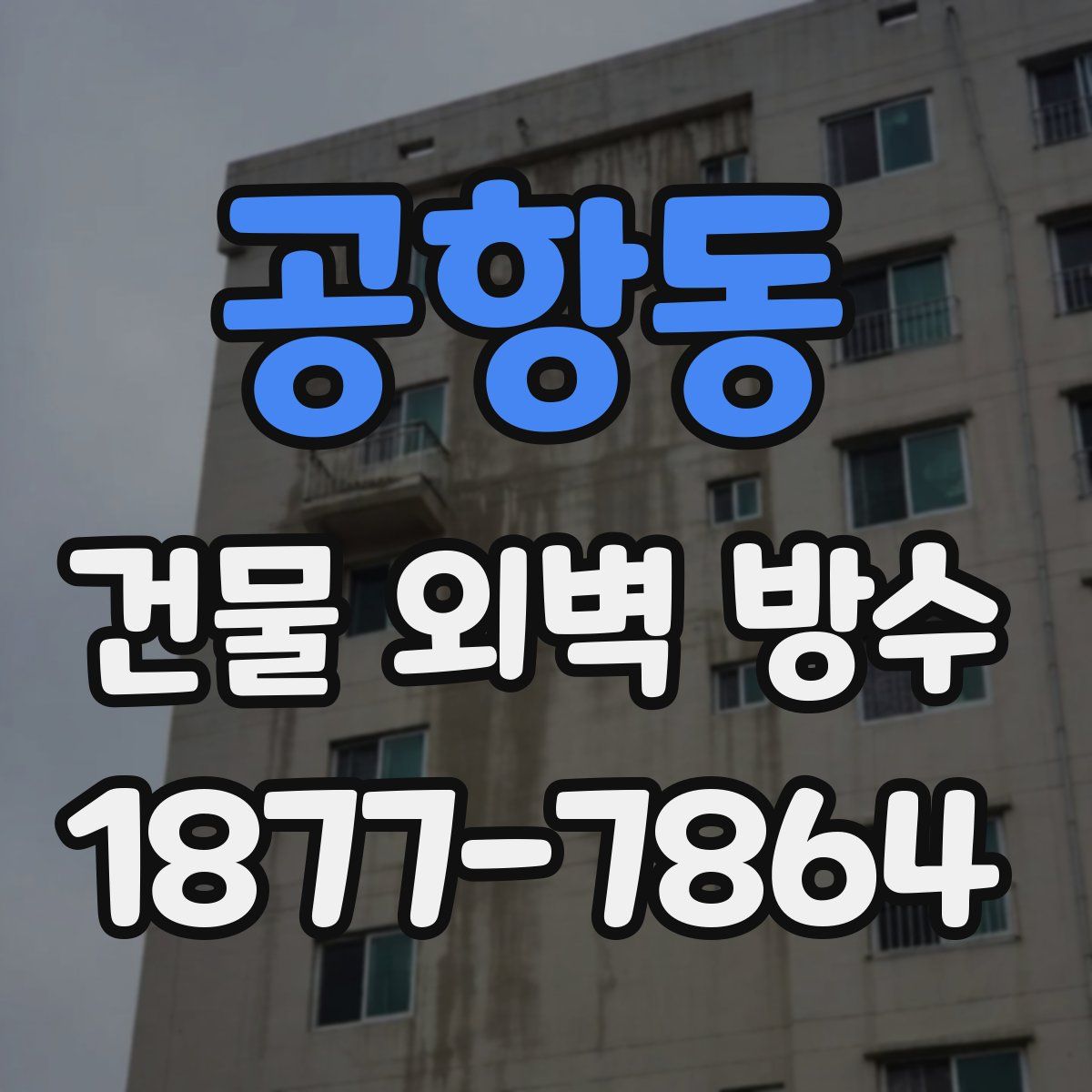 공항동 건물 외벽 방수