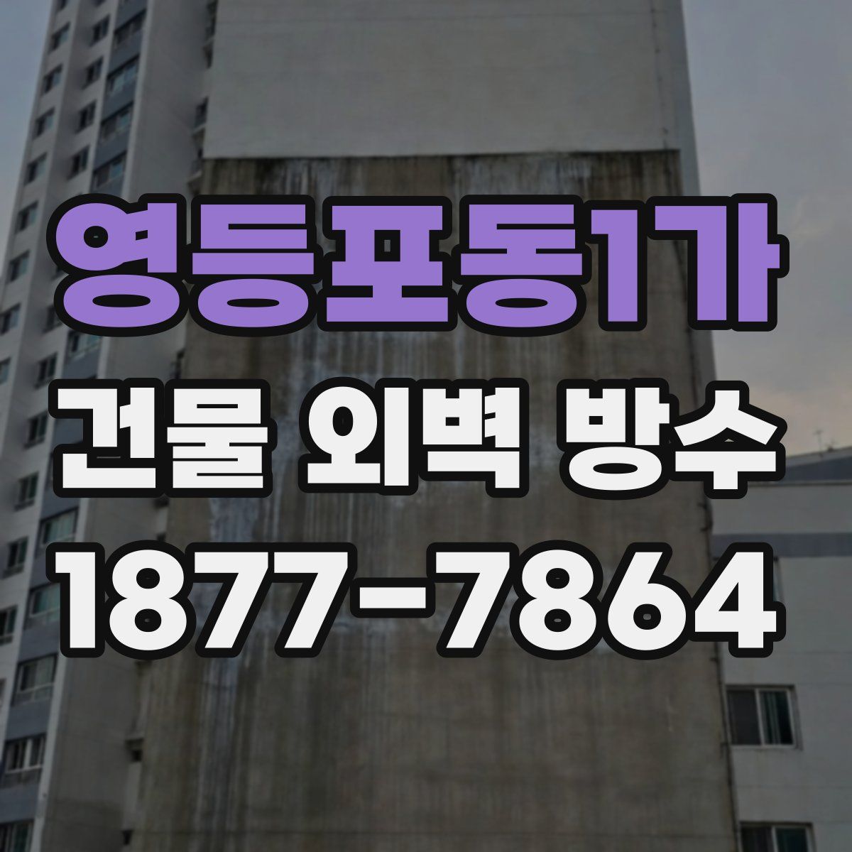 영등포동1가 건물 외벽 방수