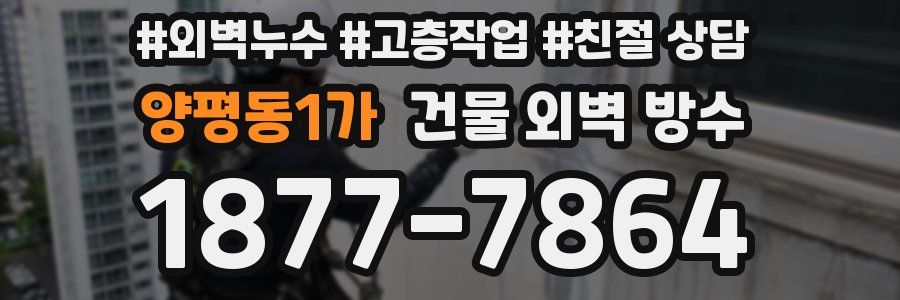 양평동1가 건물 외벽 방수