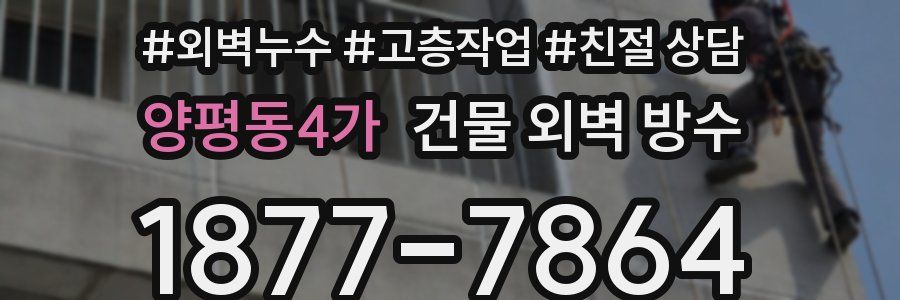 양평동4가 건물 외벽 방수