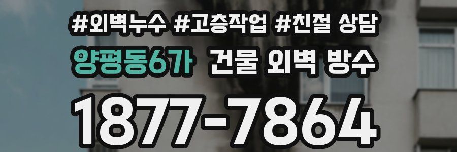 양평동6가 건물 외벽 방수