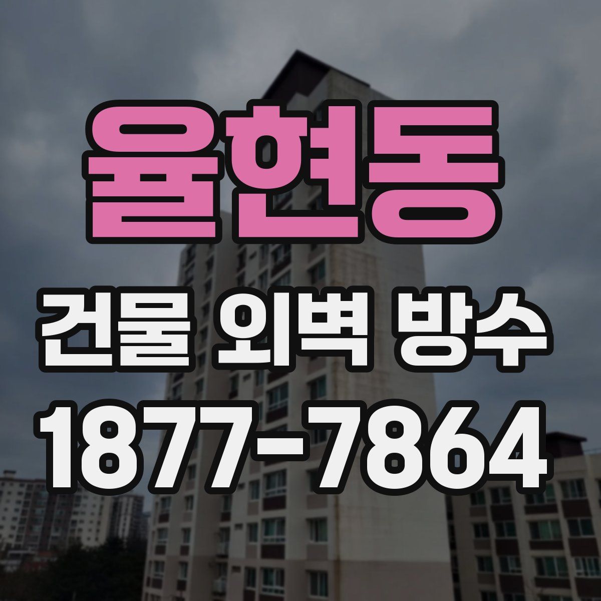 율현동 건물 외벽 방수