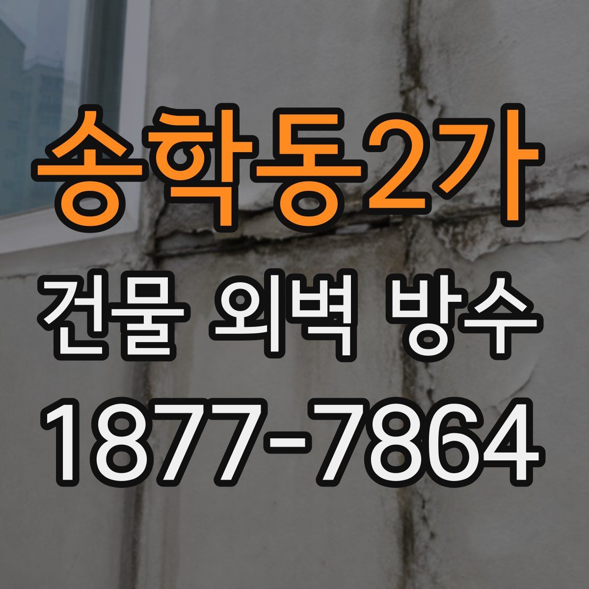 송학동2가 건물 외벽 방수