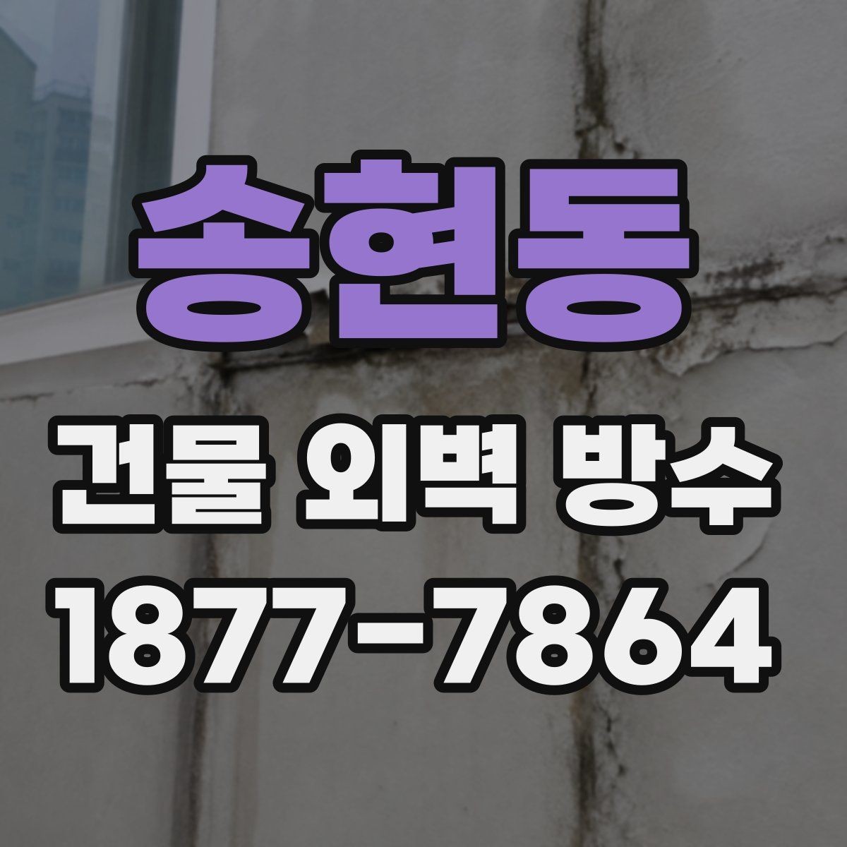 송현동 건물 외벽 방수 공법 선택 시 건물 구조를 보는 이유