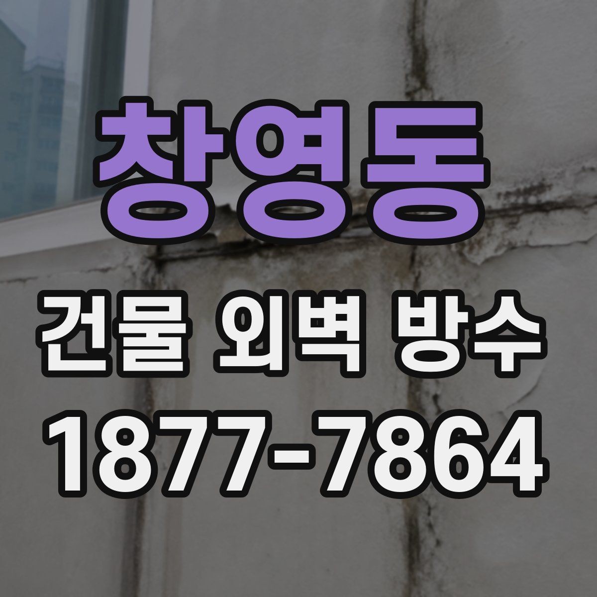 창영동 건물 외벽 방수