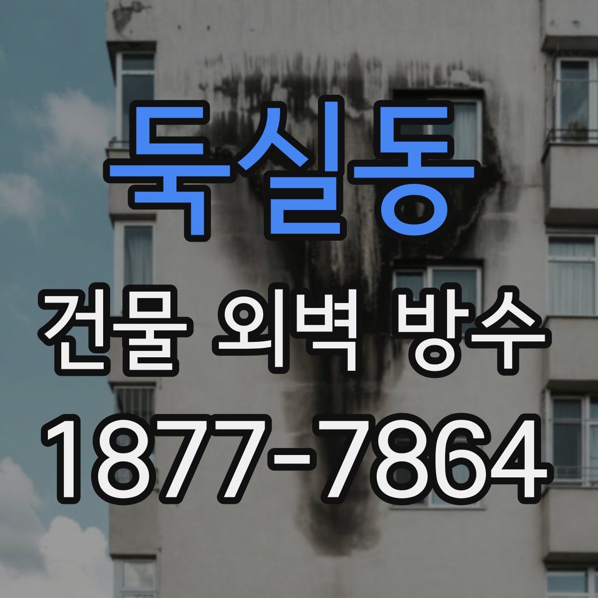 둑실동 건물 외벽 방수
