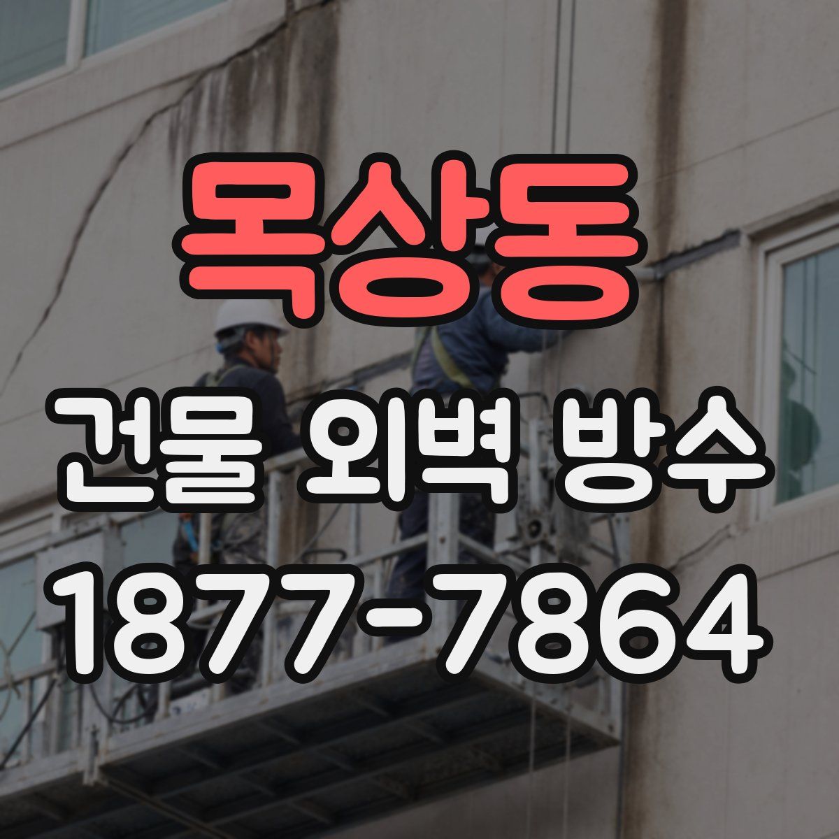 목상동 건물 외벽 방수