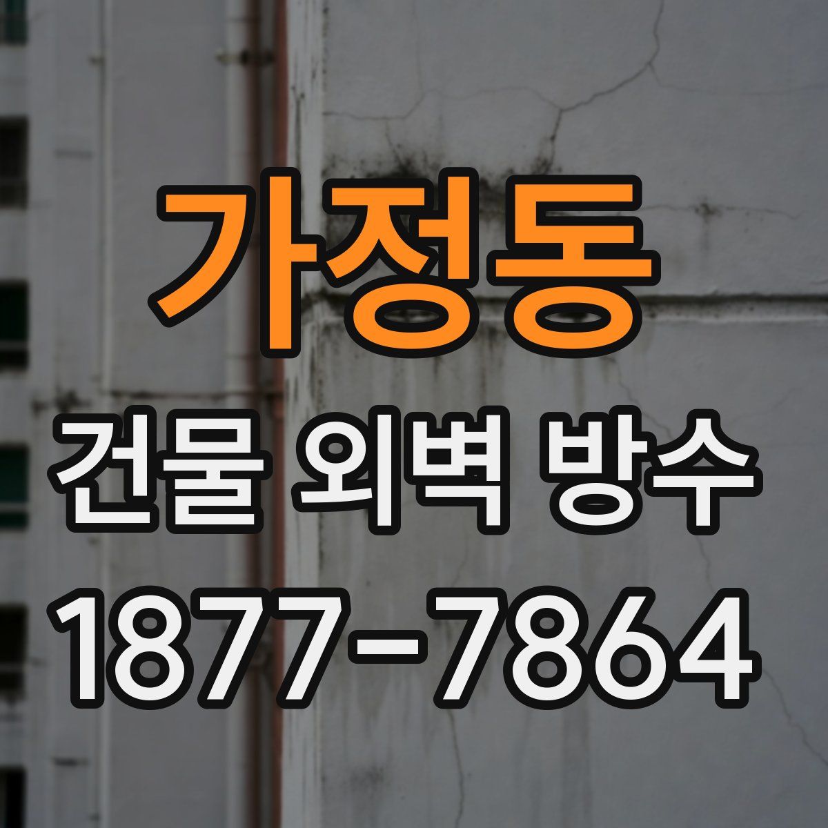 가정동 건물 외벽 방수