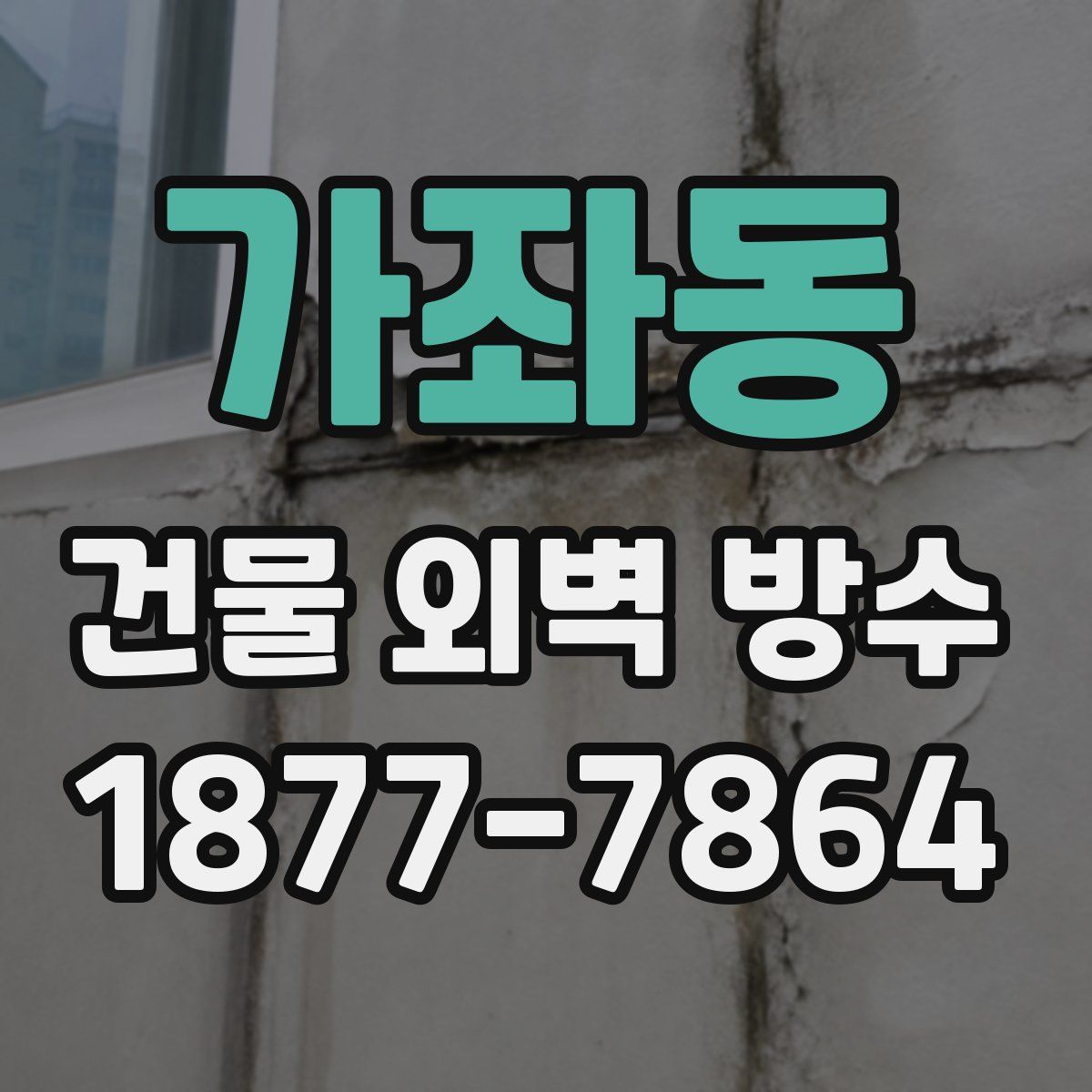 가좌동 건물 외벽 방수