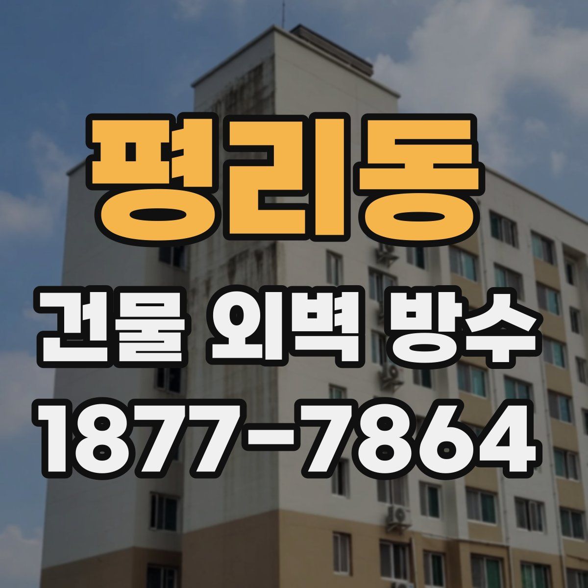 평리동 건물 외벽 방수
