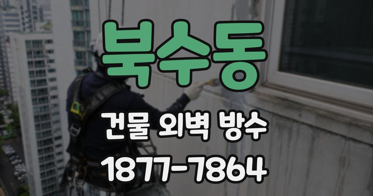 북수동 건물 외벽 방수