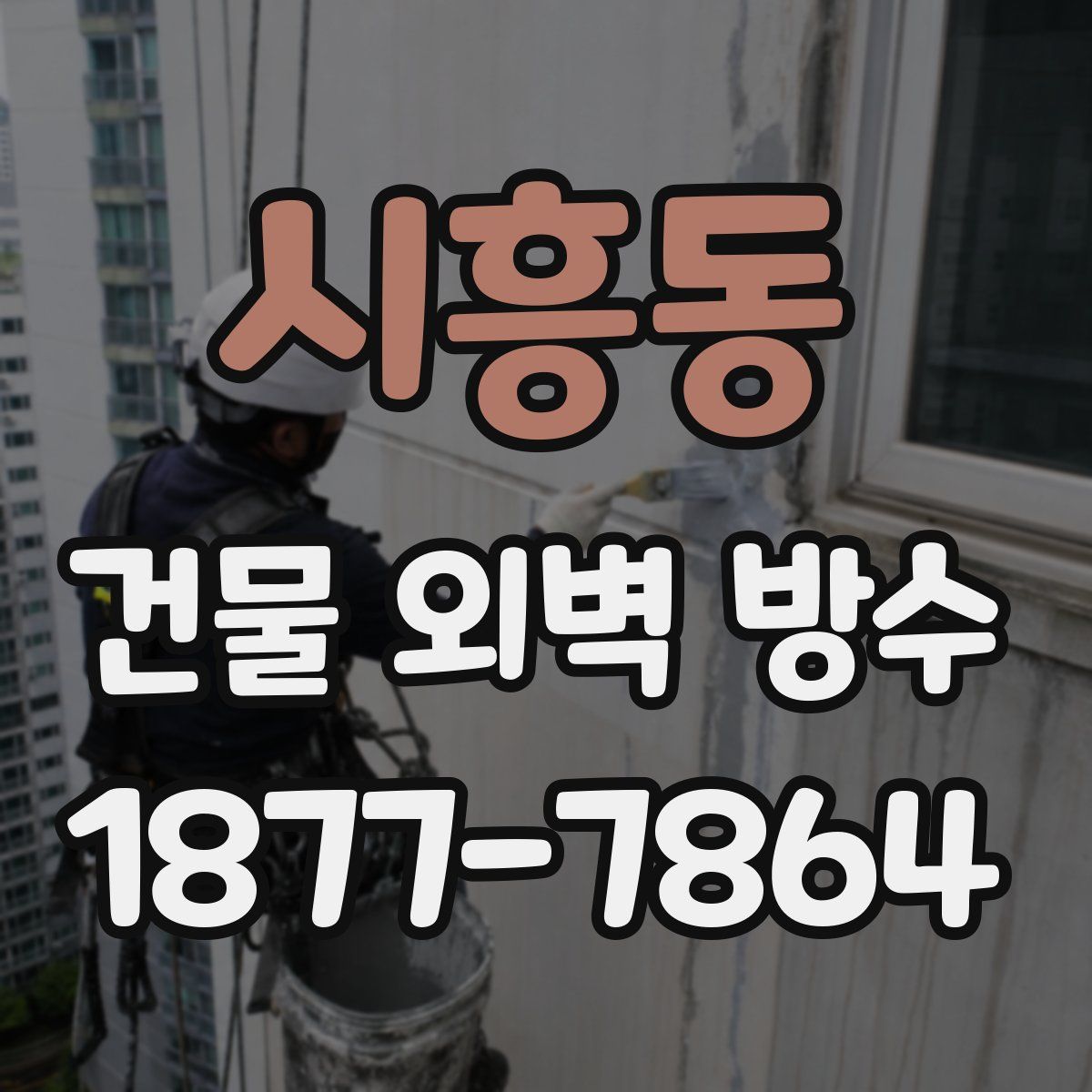 시흥동 건물 외벽 방수