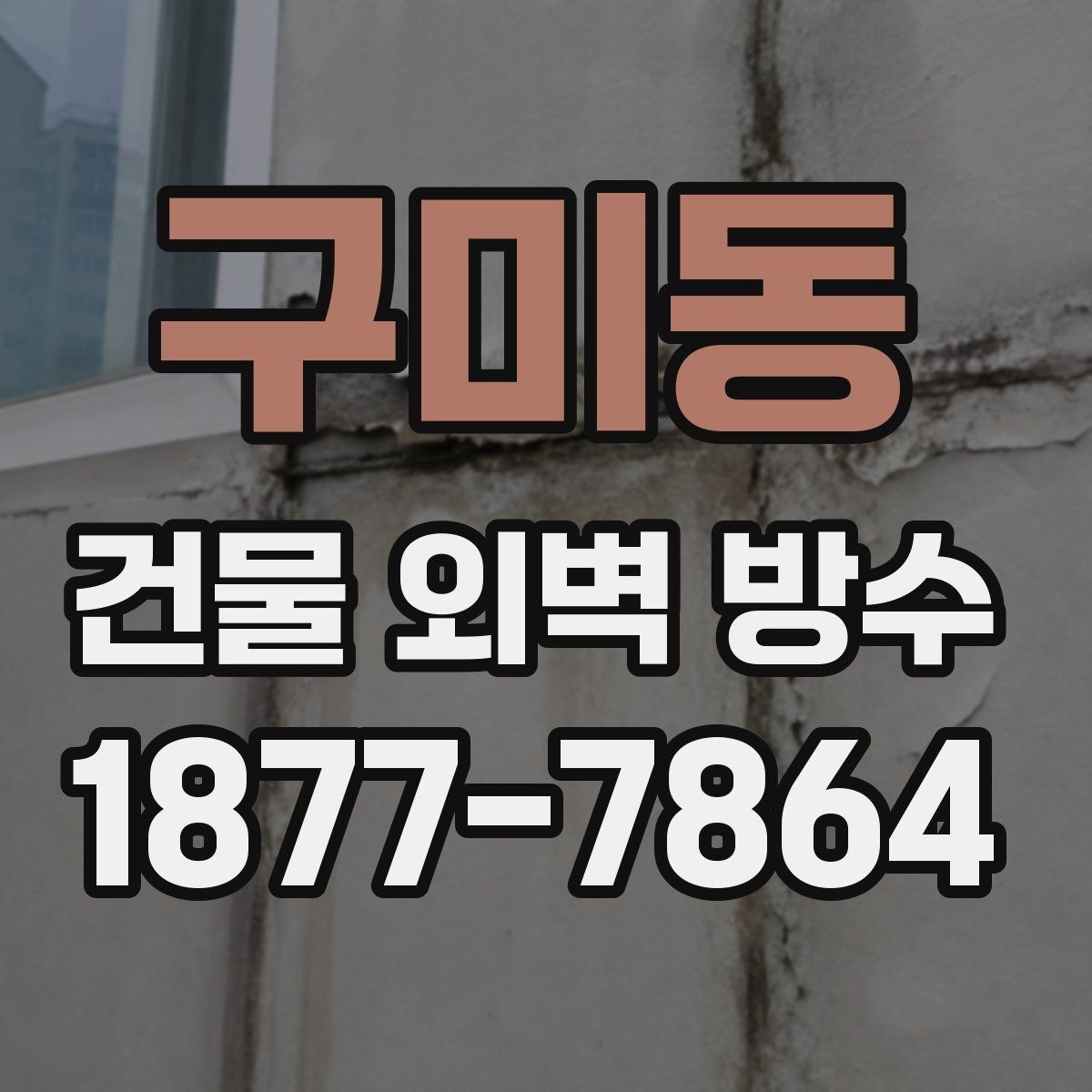 구미동 건물 외벽 방수 견적을 받을 때 비교해야 할 기준